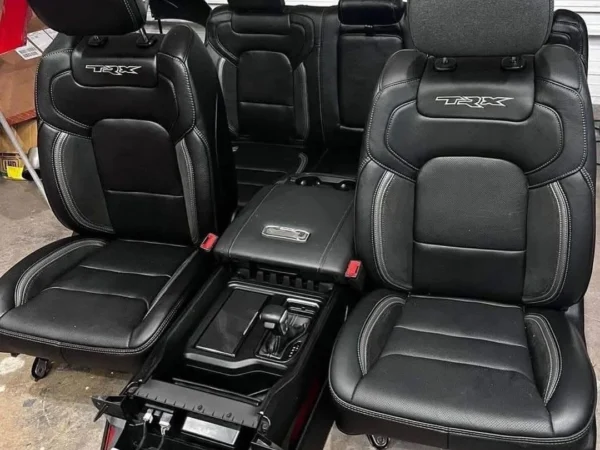 2009-2014 Ford F-150 FX4 Lariat Crew Cab Black Leather Seats for Sale