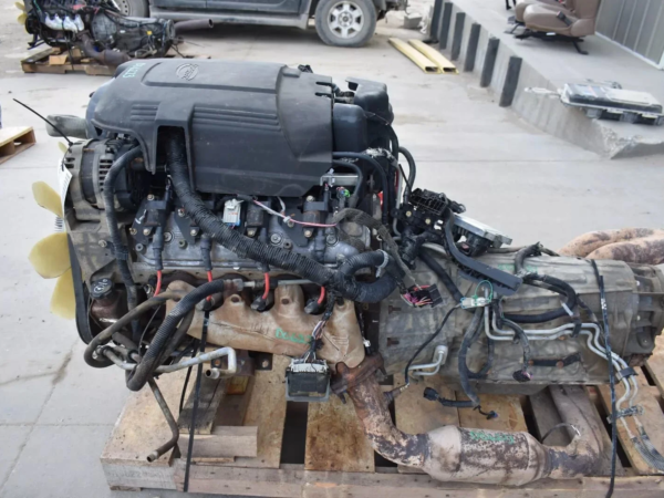 2008 Silverado 6.0 LY6 Vortec Engine and 4×4 6L90 Transmission Liftout Swap – 65K Miles