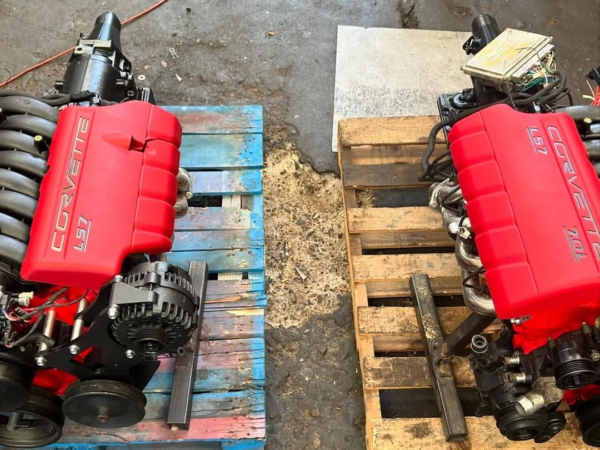 2006 Corvette C6 Z06 7.0L LS7 427 Engine Pullout