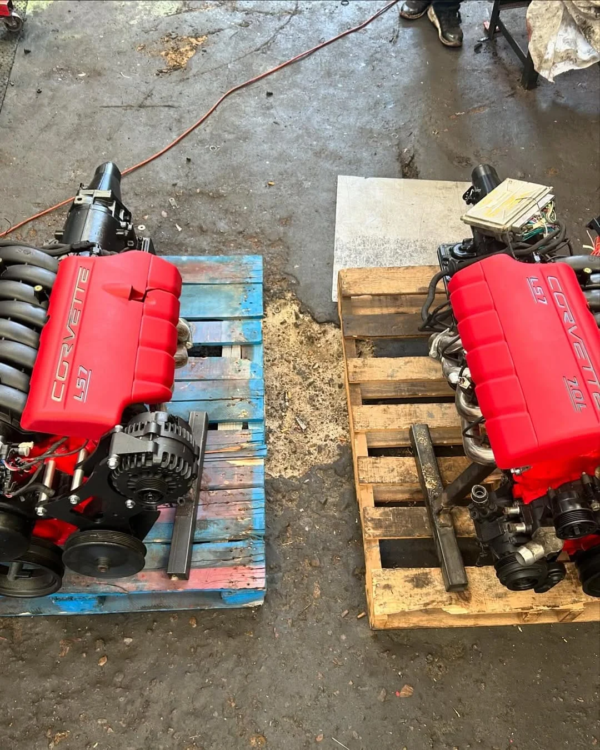 2006 Corvette C6 Z06 7.0L LS7 427 Engine Pullout