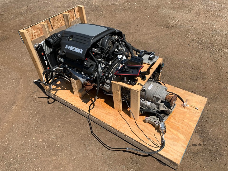 5.7 Dodge RAM Hemi Engine with Transmission - Image 2