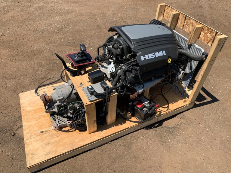 5.7 Dodge RAM Hemi Engine with Transmission - Image 3