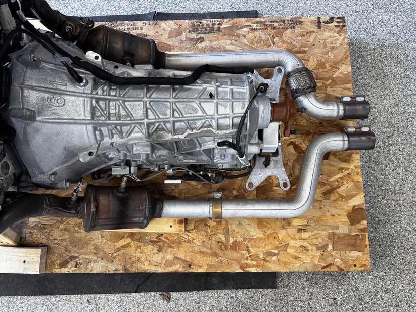 Mustang 5.0 Coyote Gen 3 Engine Drivetrain 10R80 Automatic Auto 34k Miles - Image 9