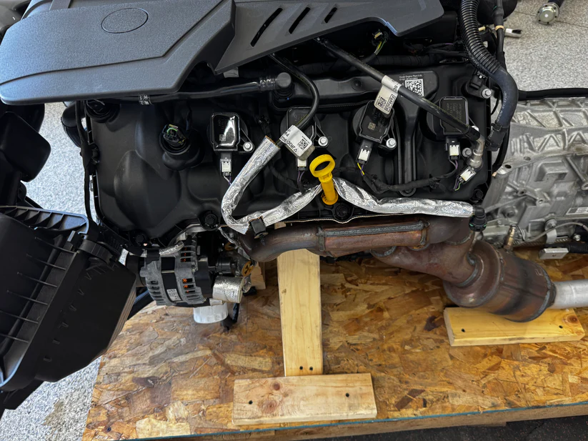 Mustang 5.0 Coyote Gen 3 Engine Drivetrain 10R80 Automatic Auto 34k Miles - Image 7