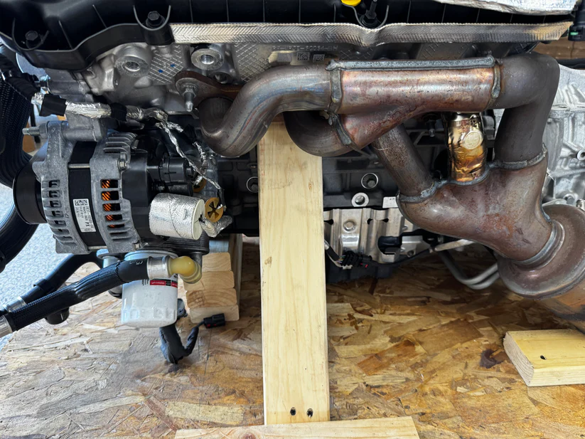 Mustang 5.0 Coyote Gen 3 Engine Drivetrain 10R80 Automatic Auto 34k Miles - Image 13