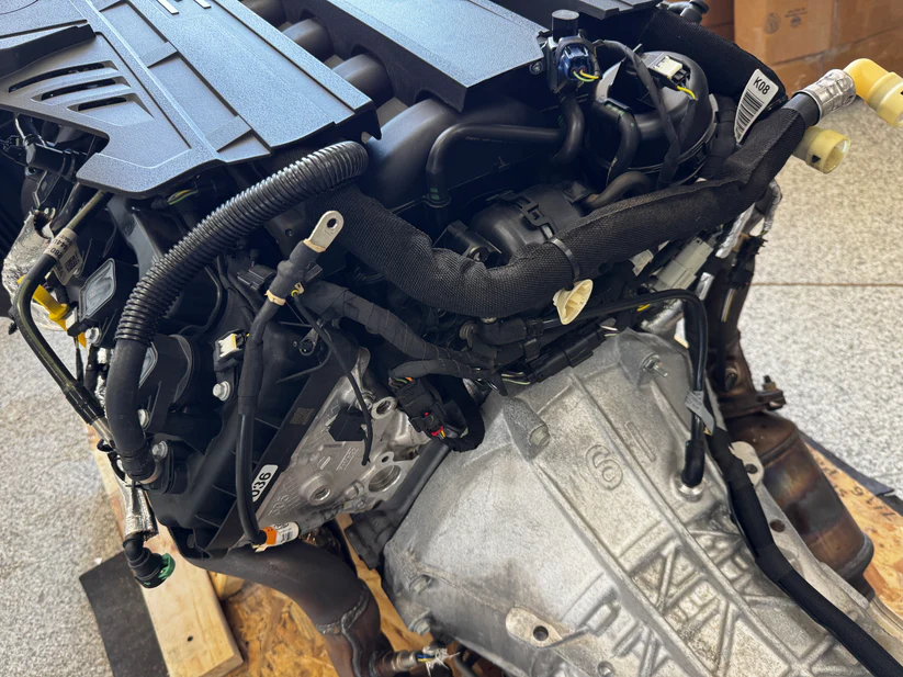 Mustang 5.0 Coyote Gen 3 Engine Drivetrain 10R80 Automatic Auto 34k Miles - Image 8