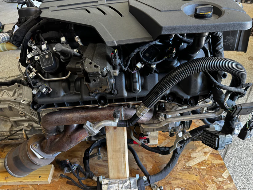 Mustang 5.0 Coyote Gen 3 Engine Drivetrain 10R80 Automatic Auto 34k Miles - Image 14